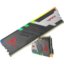 Patriot 64GB Viper Venom RGB DDR5 5200 MHz UDIMM Memory Kit (2 x 32GB)