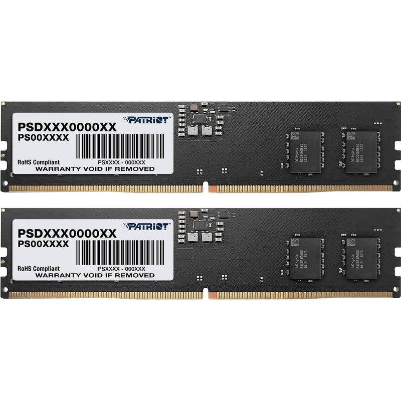 Patriot 32GB Signature Series 5600 MHz DDR5 UDIMM Kit (2 x 16GB)