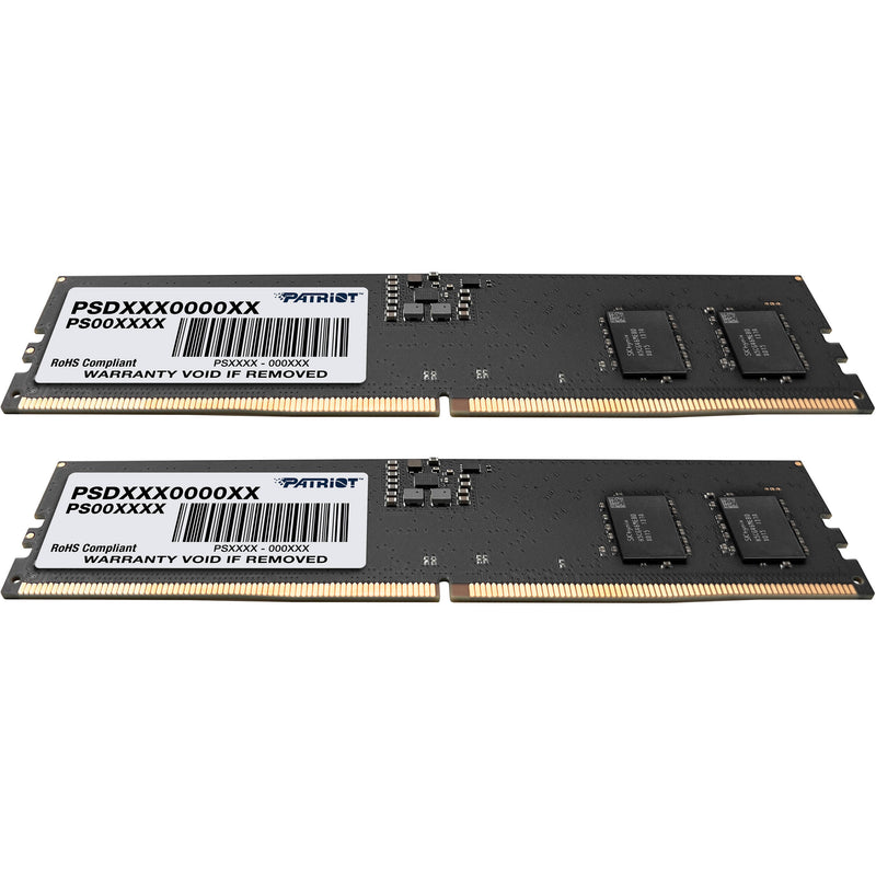 Patriot 32GB Signature Series 5600 MHz DDR5 UDIMM Kit (2 x 16GB)