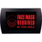 American Recorder "FACE MASK REQUIRED IN THIS AREA" LED Lighted Sign (Red)