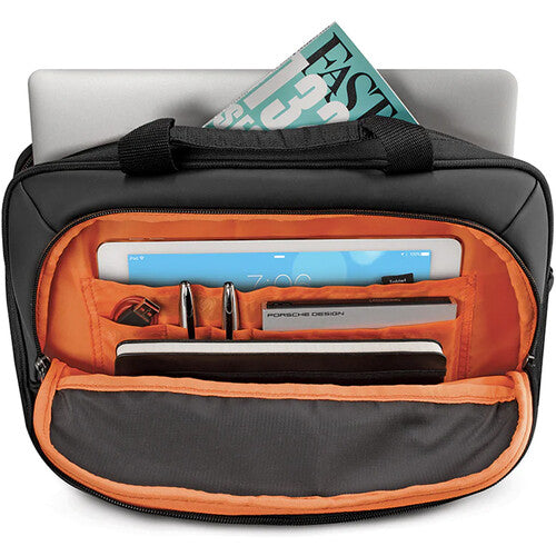 Solo Ace Slim Brief Case for 15.6" Laptop (Black)