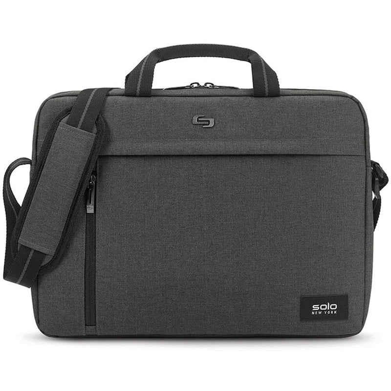 Solo Rivington Slim Briefcase for 15.6" Laptop (Gray)