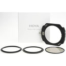 Hoya SQ100 Filter Holder Kit with Circular Polarizer and Adapter Rings