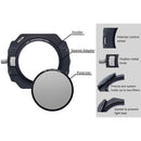 Hoya SQ100 Filter Holder Kit with Circular Polarizer and Adapter Rings