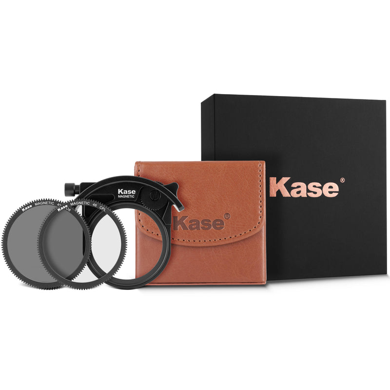 Kase Tele Drop-In Filter Kit for NIKKOR 800mm f/6.3 VR S and 400mm f/2.8 TC VR S Lenses (ND8 and CPL Filters, Magnetic Holder)