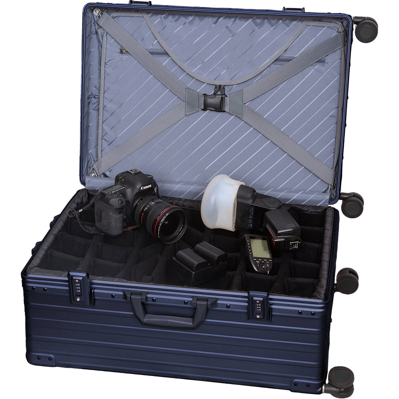 Aleon Camera Carry-On Case with Divider Set (Sapphire)