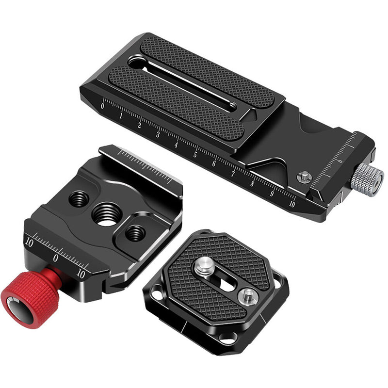 DigitalFoto Solution Limited Manfrotto 501/Arca Quick Release Baseplate System for DJI RS 2/C2/3/3 Pro