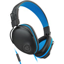 JLab JBuddies Pro Wired Over-Ear Kids Headphones (Gray and Blue)