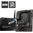 MSI PRO B760-P WIFI LGA 1700 ATX Motherboard