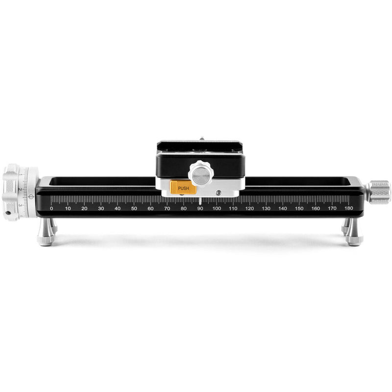 NiSi Macro Focusing Rail NM-200S with 360&deg; Rotating Clamp (7.9" Length)