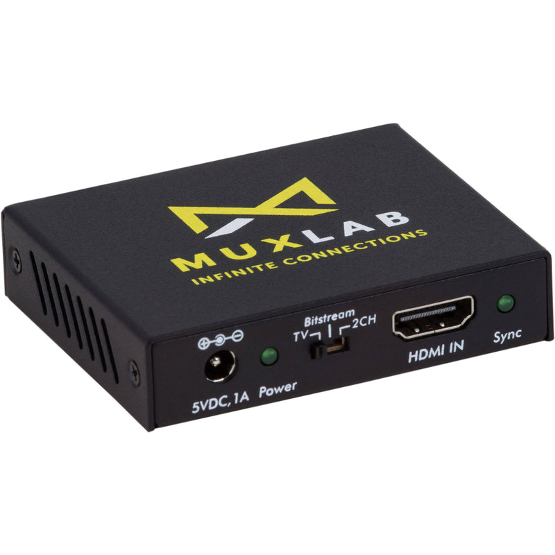 MuxLab HDMI to HDMI with Audio De-Embedder