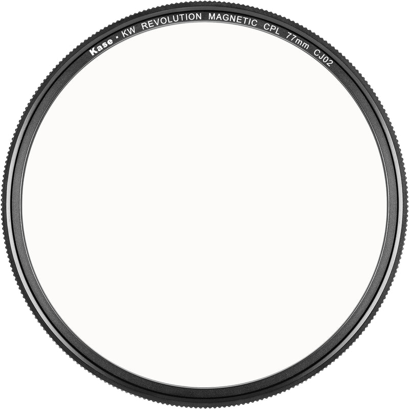 Kase KW Revolution Magnetic CPL Filter (Silver Ring, 77mm)