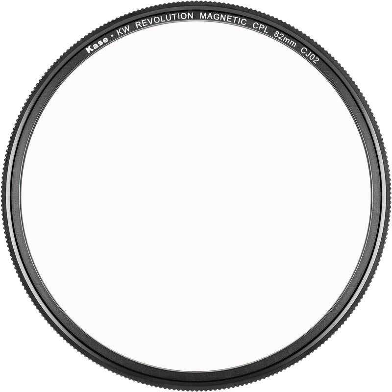 Kase KW Revolution Magnetic CPL Filter (Silver Ring, 82mm)