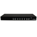 StarTech 8-Port 1U Rackmount USB PS/2 KVM Switch with OSD