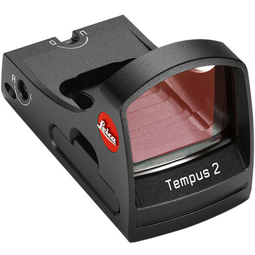 Leica Tempus 2 ASPH Reflex Sight (2.5 MOA Red Dot Reticle, Matte Black)