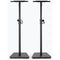 On-Stage Wood Studio Monitor Stands (Black, Pair)