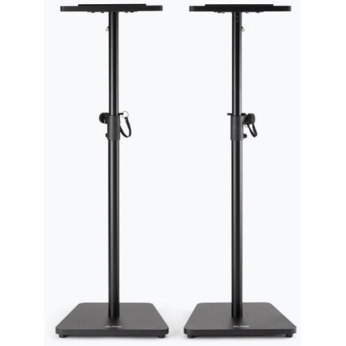 On-Stage Wood Studio Monitor Stands (Black, Pair)