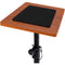 On-Stage Wood Studio Monitor Stands (Rosewood, Pair)