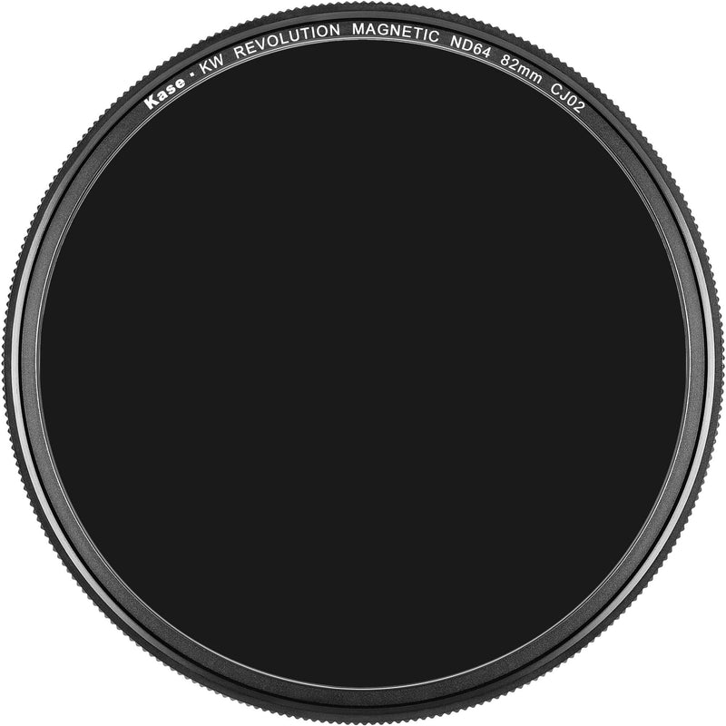 Kase 82mm KW Revolution Magnetic ND64 Filter (Yellow Ring, 6-Stop)