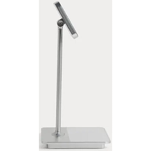 LAB22 Magnetic Phone Stand with Dual Wireless Charging (Silver)