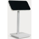 LAB22 Magnetic Phone Stand with Dual Wireless Charging (Silver)