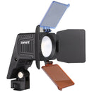 SWIT S-2070 On-Camera Light with JVC SSL-JVC50 Battery Plate