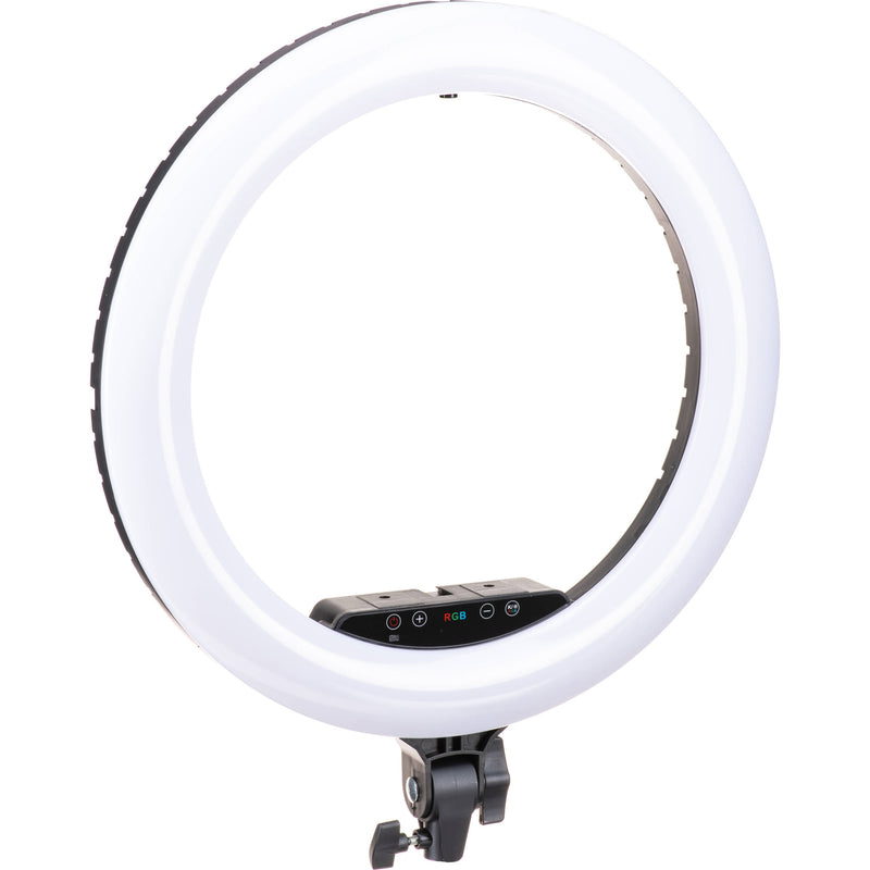 Sunpak Premium Series Bi-Color Ring Light Kit with BOYA Microphone (18")