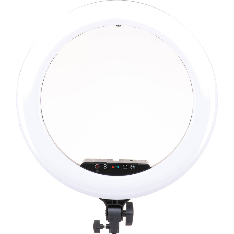 Sunpak Premium Series Bi-Color Ring Light Kit with BOYA Microphone (18")