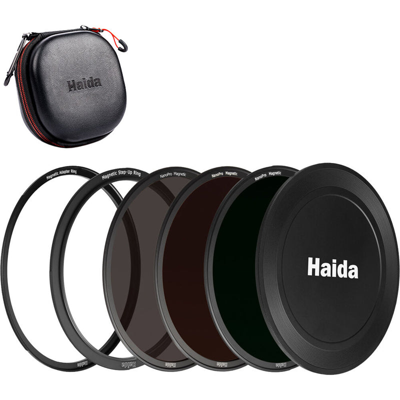 Haida 82mm NanoPro Magnetic ND8, ND64, ND1000 Filter Kit