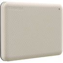 Toshiba 1TB Canvio Advance USB-A 3.2 Gen 1 Portable Hard Drive (White)