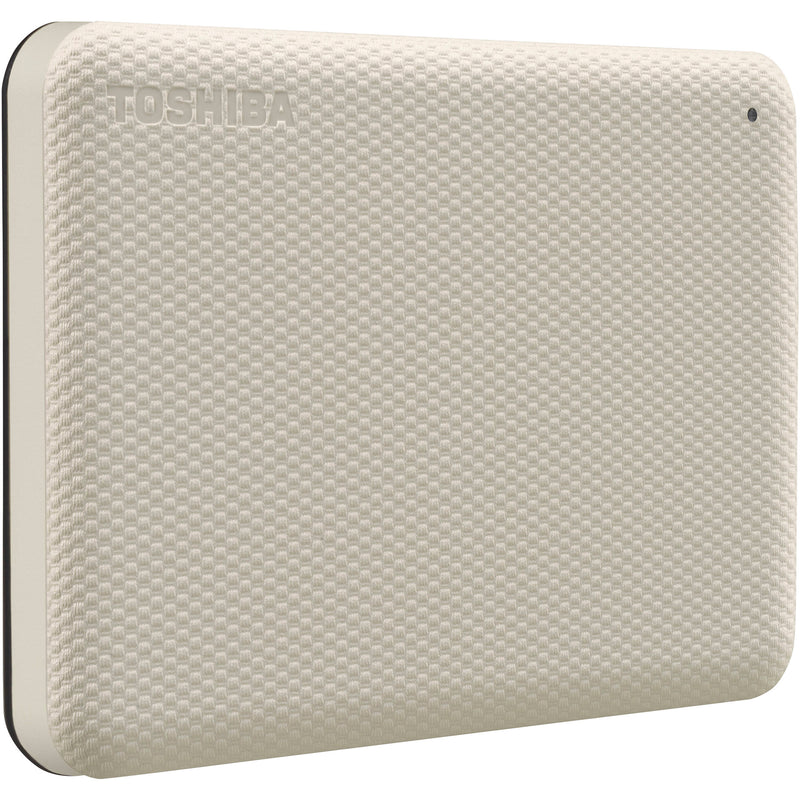 Toshiba 1TB Canvio Advance USB-A 3.2 Gen 1 Portable Hard Drive (White)