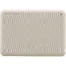 Toshiba 1TB Canvio Advance USB-A 3.2 Gen 1 Portable Hard Drive (White)