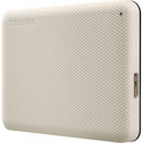 Toshiba 1TB Canvio Advance USB-A 3.2 Gen 1 Portable Hard Drive (White)