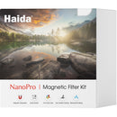 Haida 72mm NanoPro Magnetic Filter Kit with Step-Up Ring (CPL, ND 1.8 & ND 3.0)