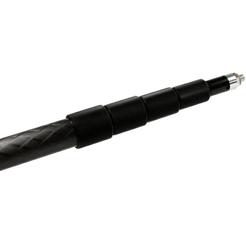 Ambient Recording QP5130-CCMB QP5 Carbon Fiber 5-Section Cabled Boompole (Mono, Bottom Outlet, 4.4 to 17.5')