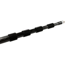 Ambient Recording QP5130-CCSB QP5 Carbon Fiber 5-Section Cabled Boompole (Stereo, Bottom Outlet, 4.4 to 17.5')