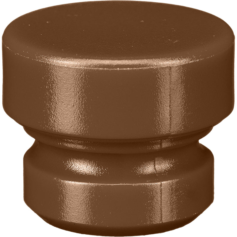 Cable Techniques Low-Profile Cap for Low-Profile XLR Connectors, Outlet for up to 6.0mm OD Cable (Large, Brown)