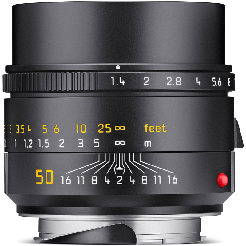 Leica Summilux-M 50mm f/1.4 ASPH. Lens (Leica M, Black, 2023 Version)