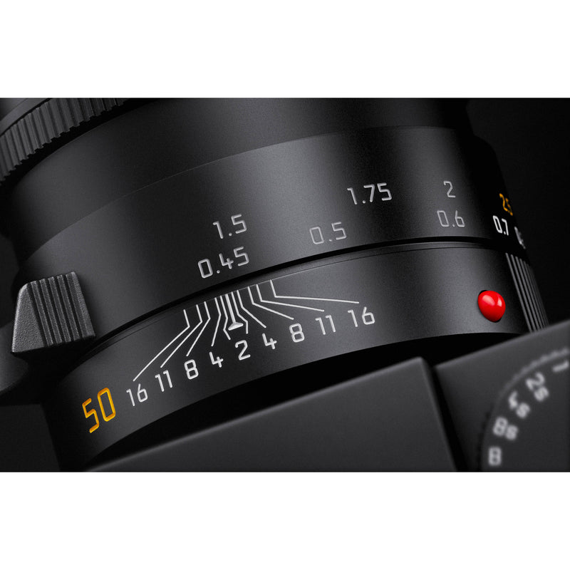 Leica Summilux-M 50mm f/1.4 ASPH. Lens (Leica M, Black, 2023 Version)