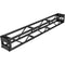 Global Truss DT-GP8 End Plated Square Truss Straight Segment (8', Black)