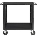 ConeCarts Small 2-Shelf Workstation Cart