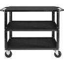 ConeCarts Large 3-Shelf Workstation Cart