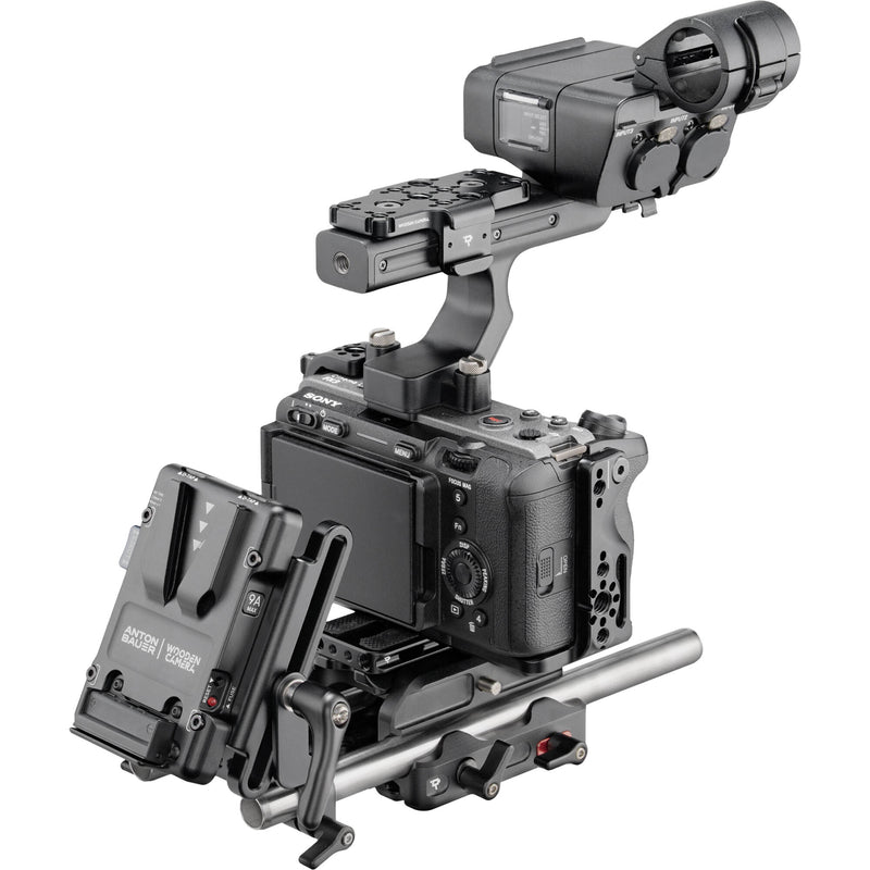 Wooden Camera Accessory System for Sony FX3/FX30 (V-Mount)