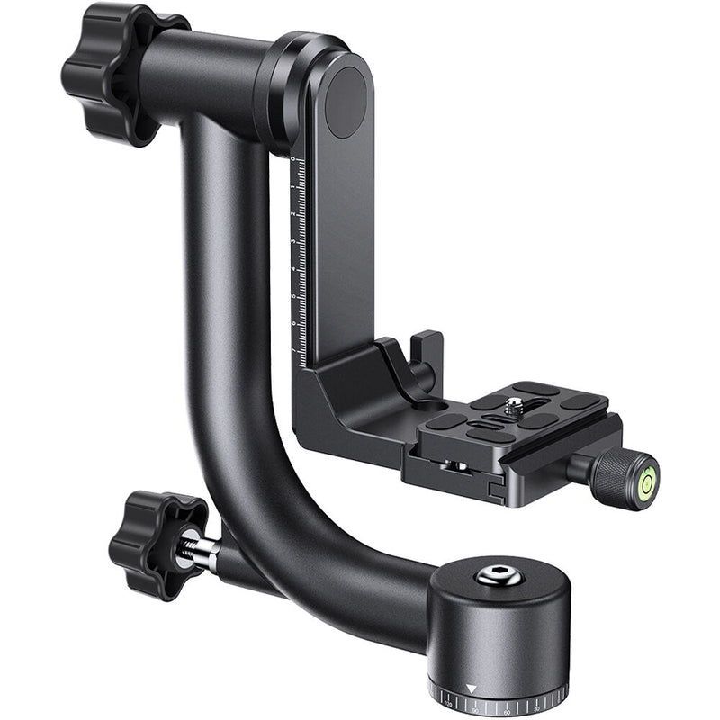 K&F Concept Gimbal Tripod Head with Arca-Type QR