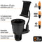 ToughTested Tough & Thirsty Mega XL Device & Cupholder