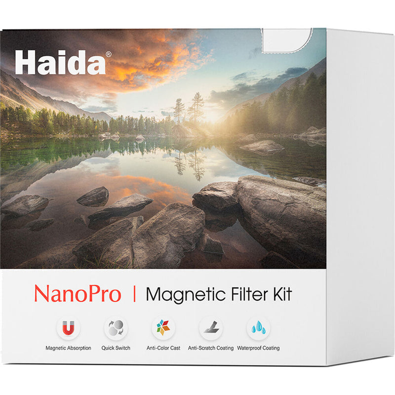 Haida 82mm NanoPro Magnetic ND8, ND64, ND1000 Filter Kit