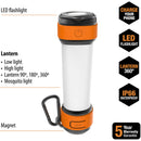 ToughTested Trek Portable Charger with Built-In Flashlight and Lantern