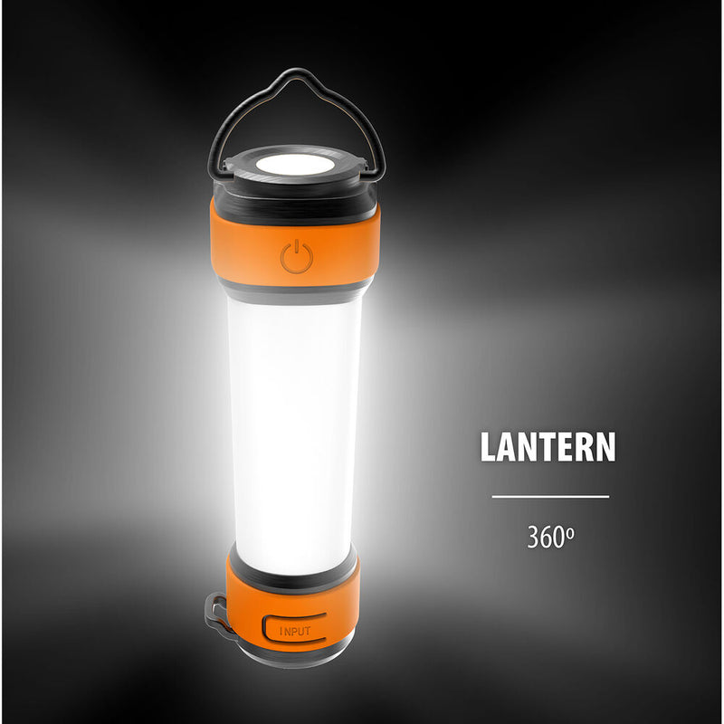 ToughTested Trek Portable Charger with Built-In Flashlight and Lantern