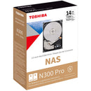 Toshiba 14TB N300 Pro NAS CMR 3.5" Internal Hard Drive