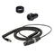 Ambient Recording Coiled Stereo Mini XLR to 5-Pin XLR Cable Set for QP5130 Boompole